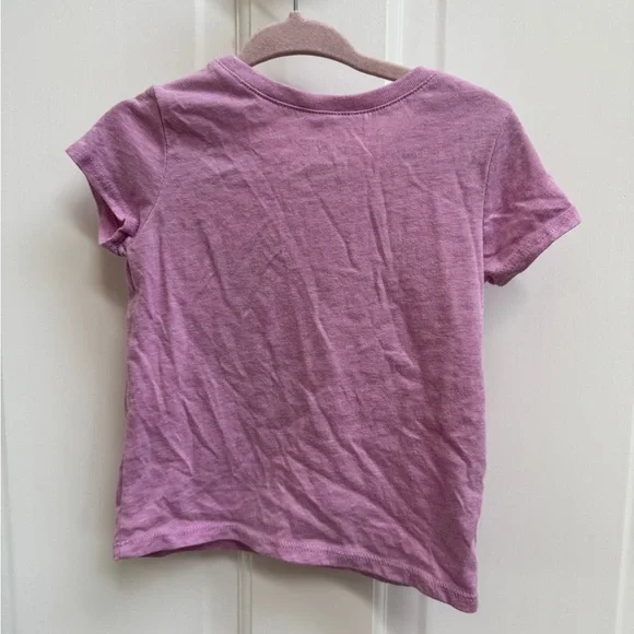 NWOT The Children’s Place 2T Girls Mommy's Mini Kids Purple Short Sleeve T-Shirt - Picture 4 of 4